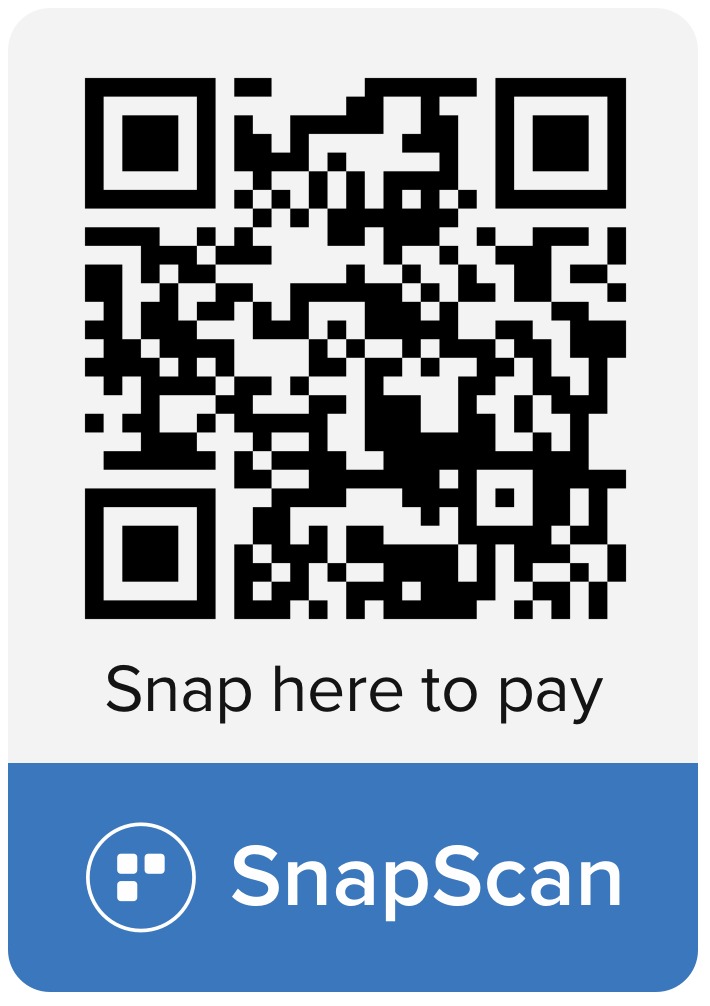 QR code to donate directly to Charlies Change
